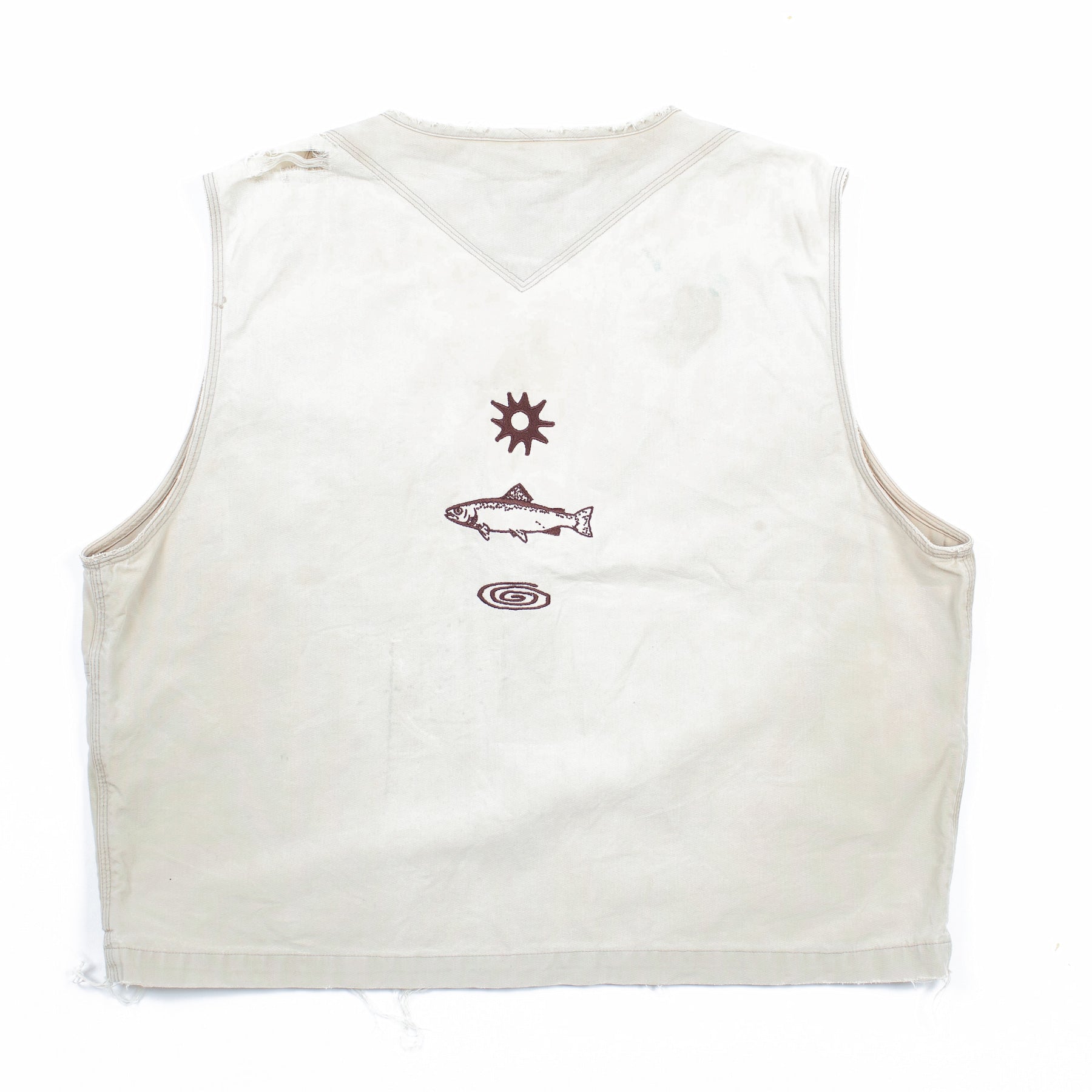 Heading Into Sunday x Hold Outdoors - Vest 01 - Back