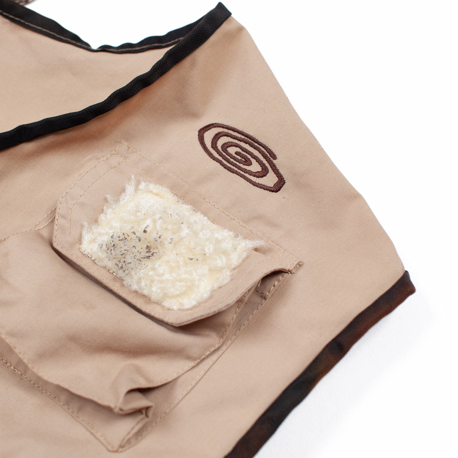 Heading Into Sunday x Hold Outdoors - Vest 02 - Spiral Embroidery Detail