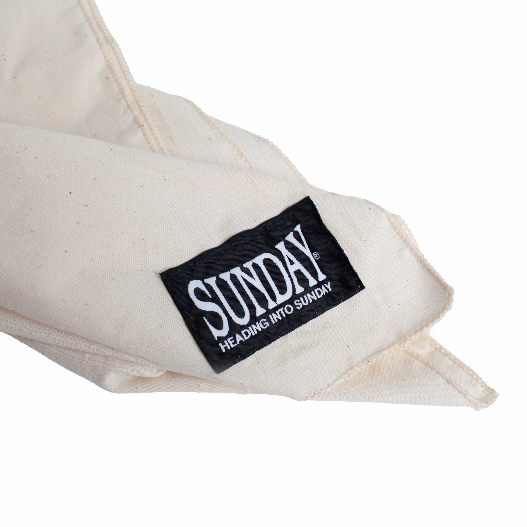 Heading Into Sunday Arkansas Oversized Bandana - Woven Satin Label Detail