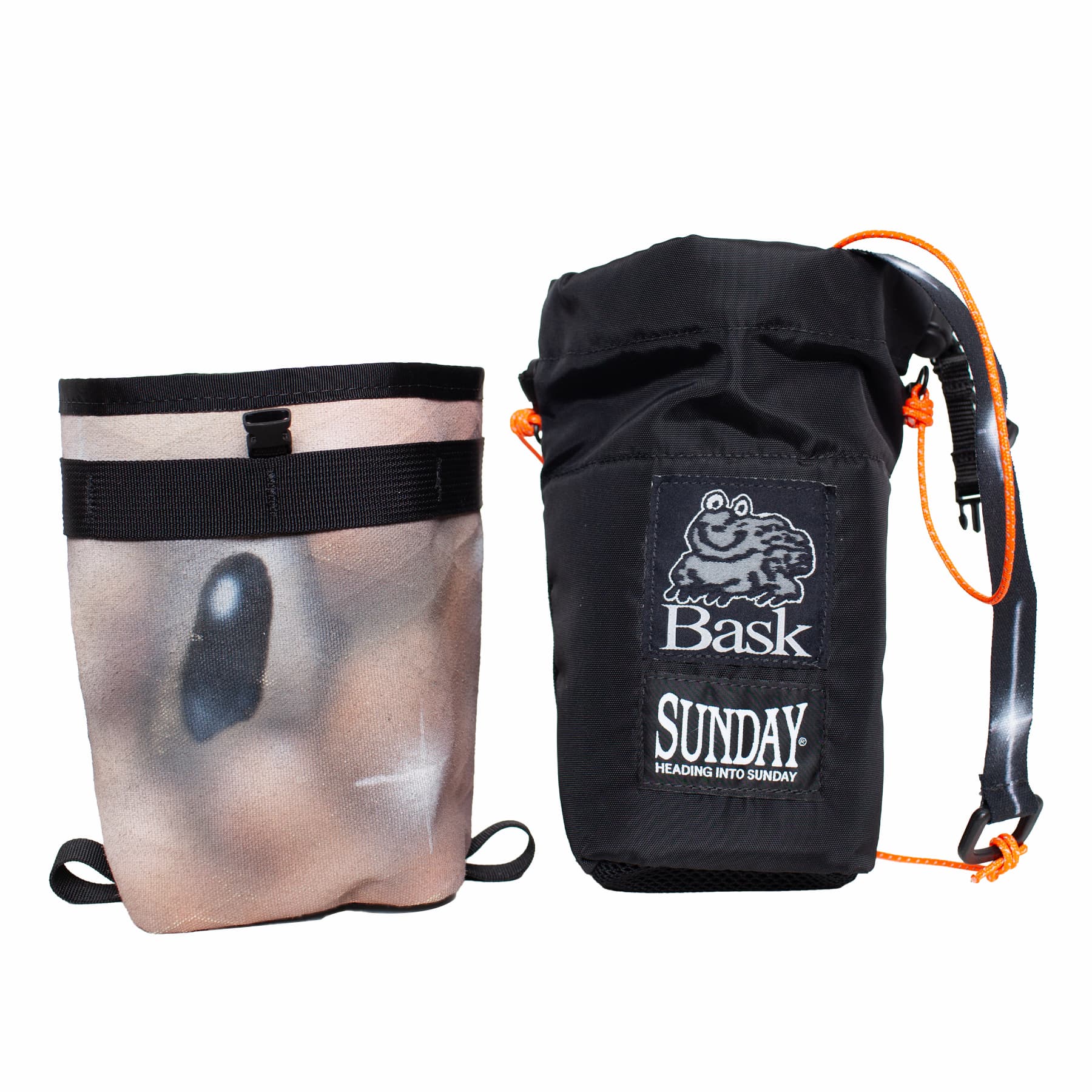 Heading Into Sunday BASK 003 Driller Cream Stem Bag - Outerbag and Innerbag