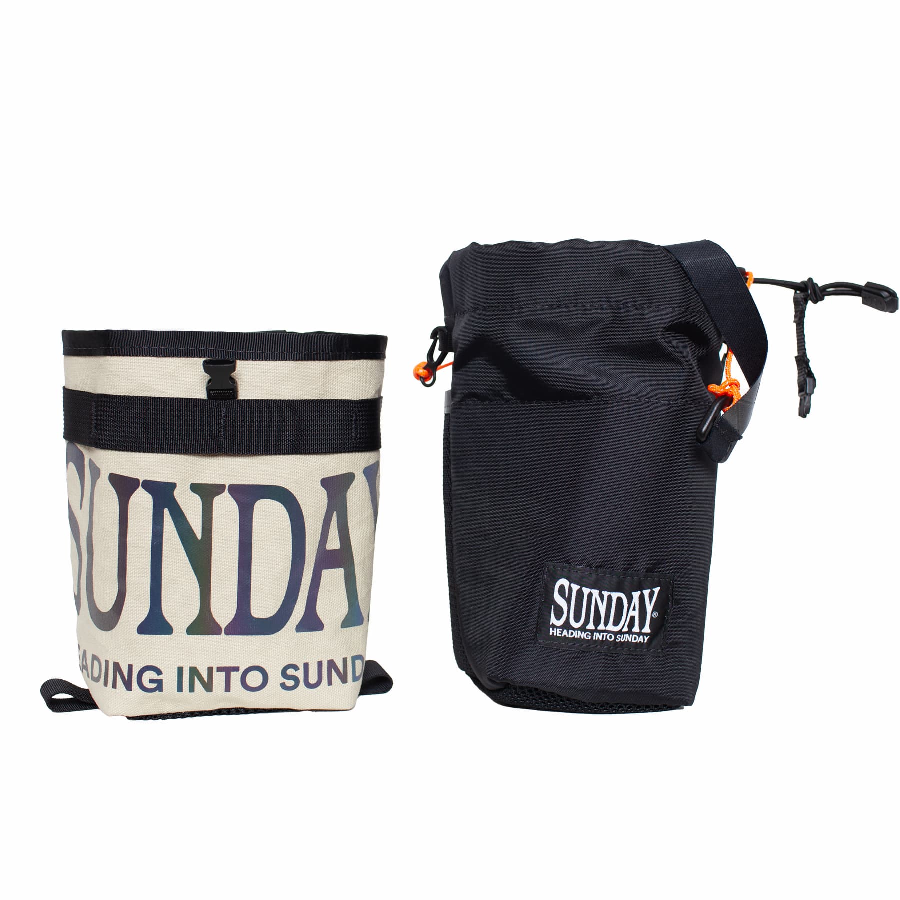 Heading Into Sunday Driller Cream Stem Bag - Outerbag and Innerbag