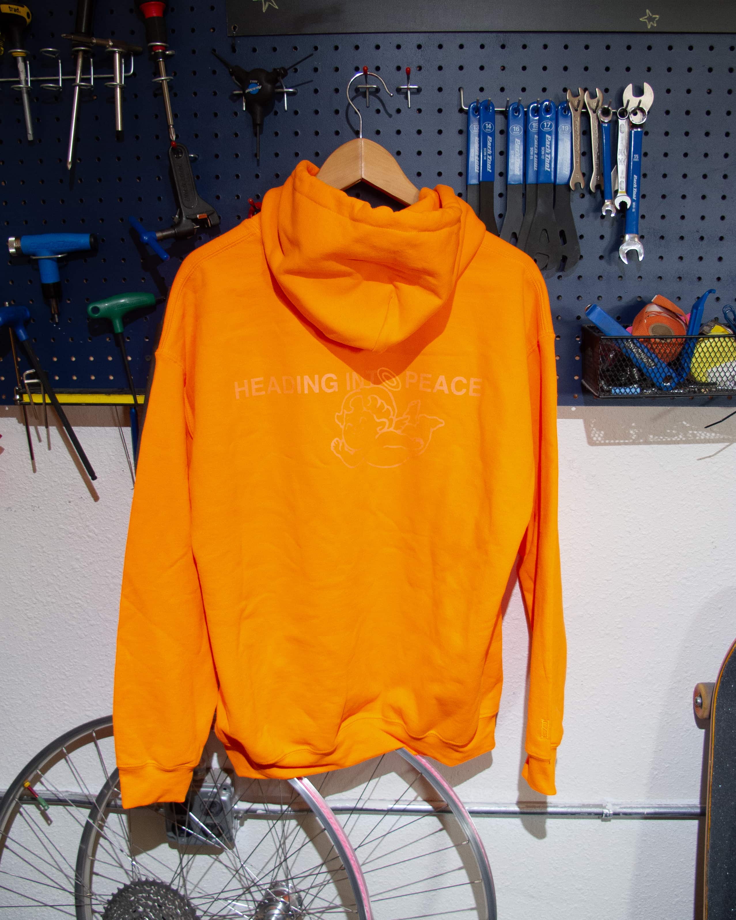 "Heading Into Peace" Hooded Sweatshirt