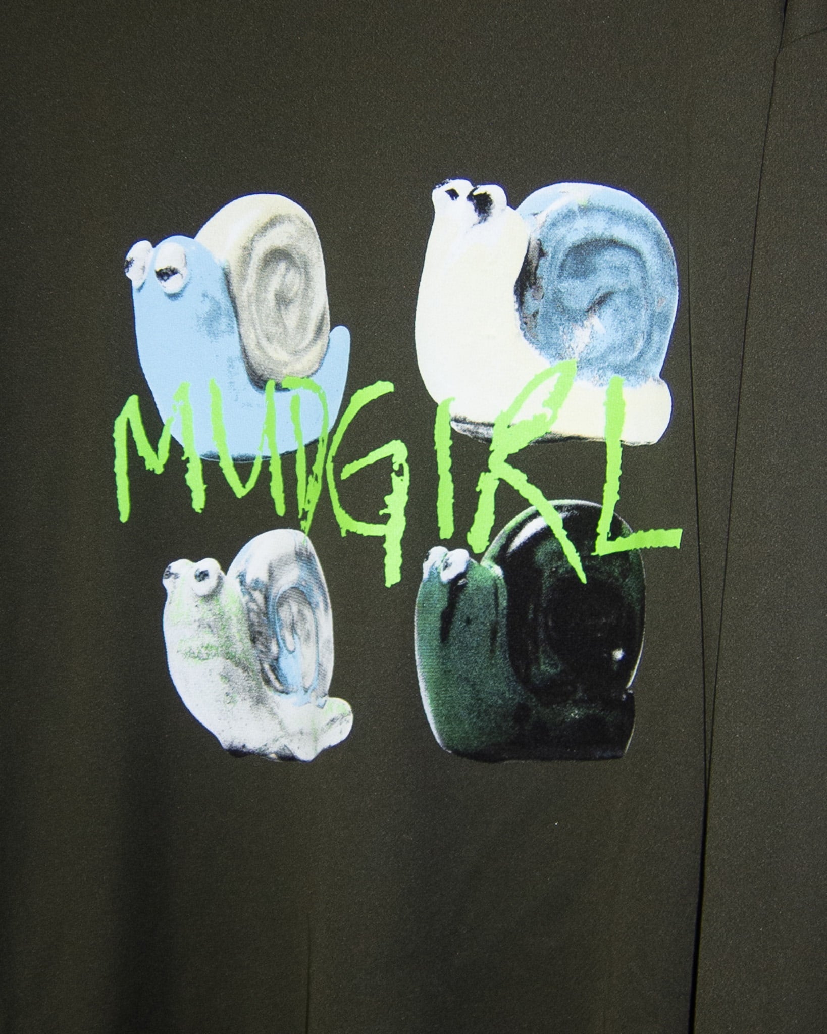 Heading Into Sunday - Mudgirl - Performance Cropped Long Sleeve T-Shirt - Front Detail