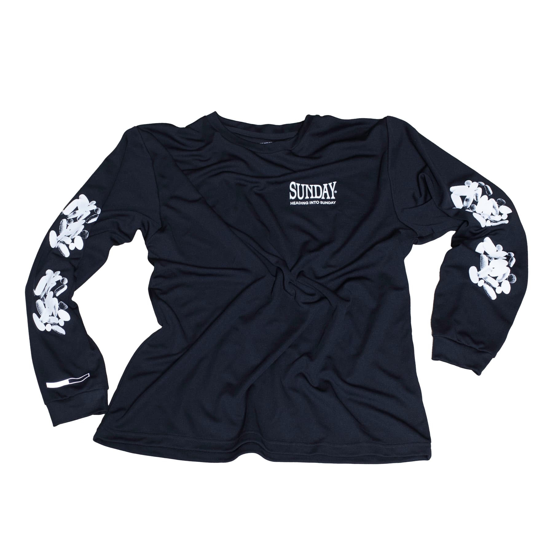 Heading Into Sunday New Rave 2 Performance Long Sleeve T-shirt - Front