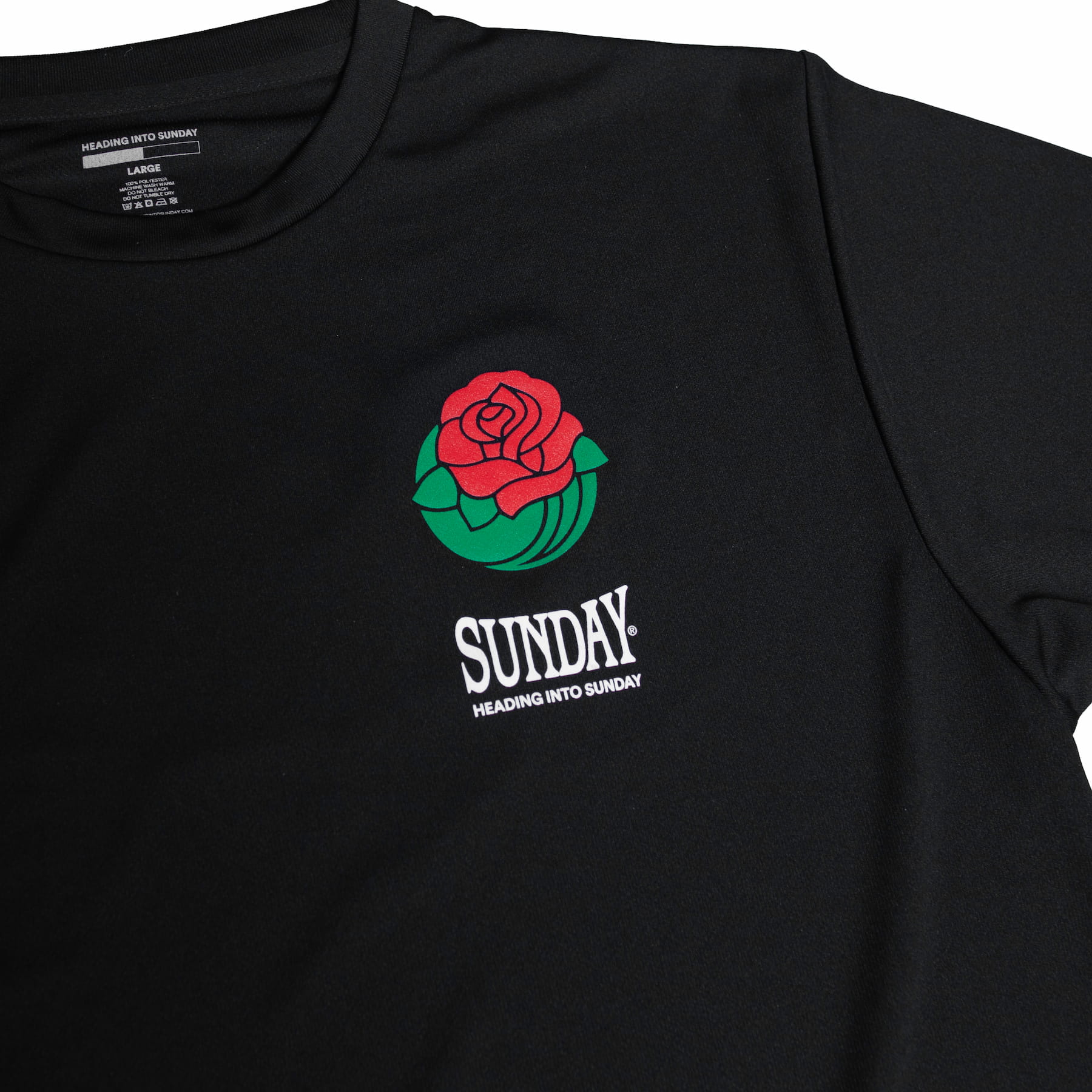 Heading Into Sunday Parade Performance Long Sleeve T-Shirt - Front Detail