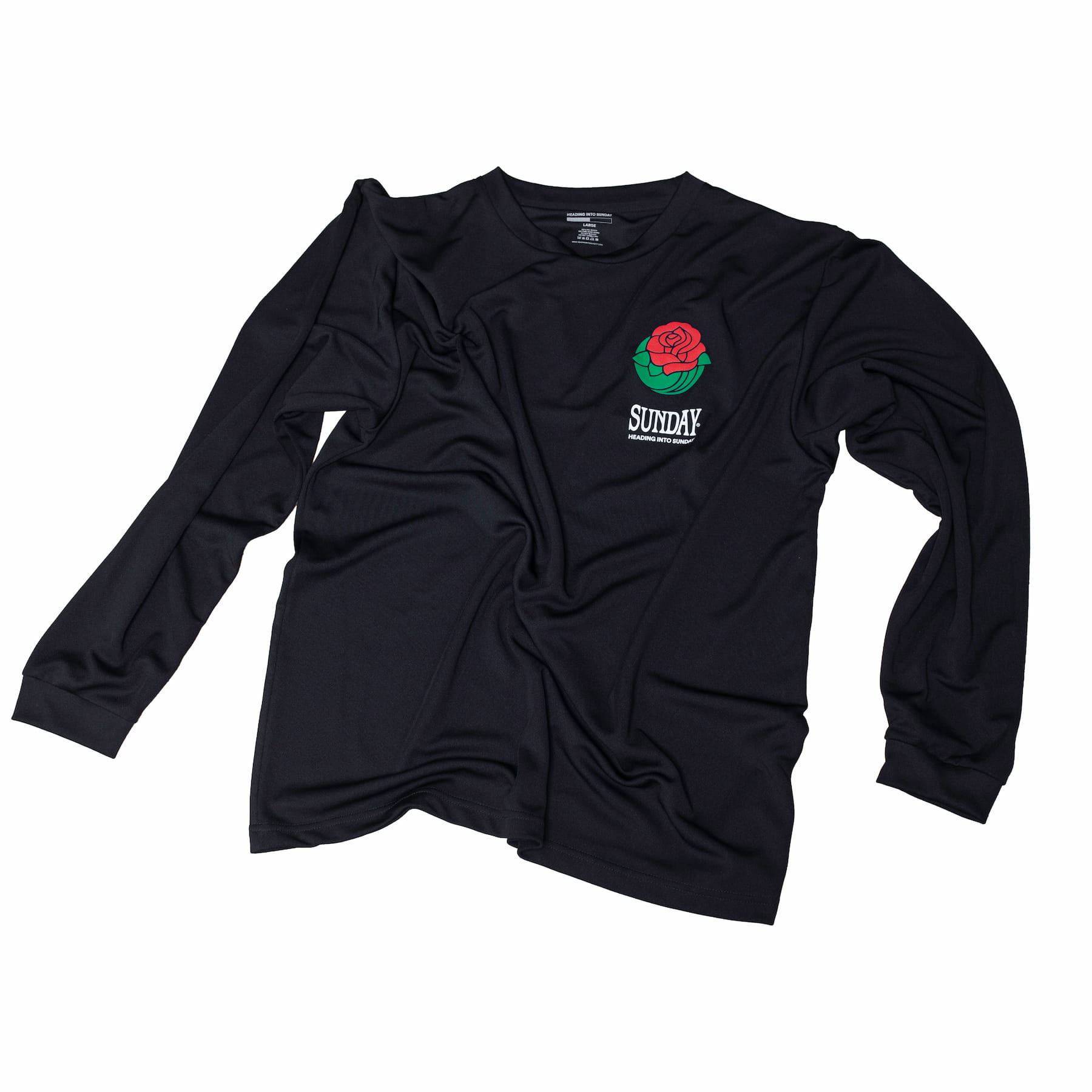 Heading Into Sunday Parade Performance Long Sleeve T-Shirt - Front