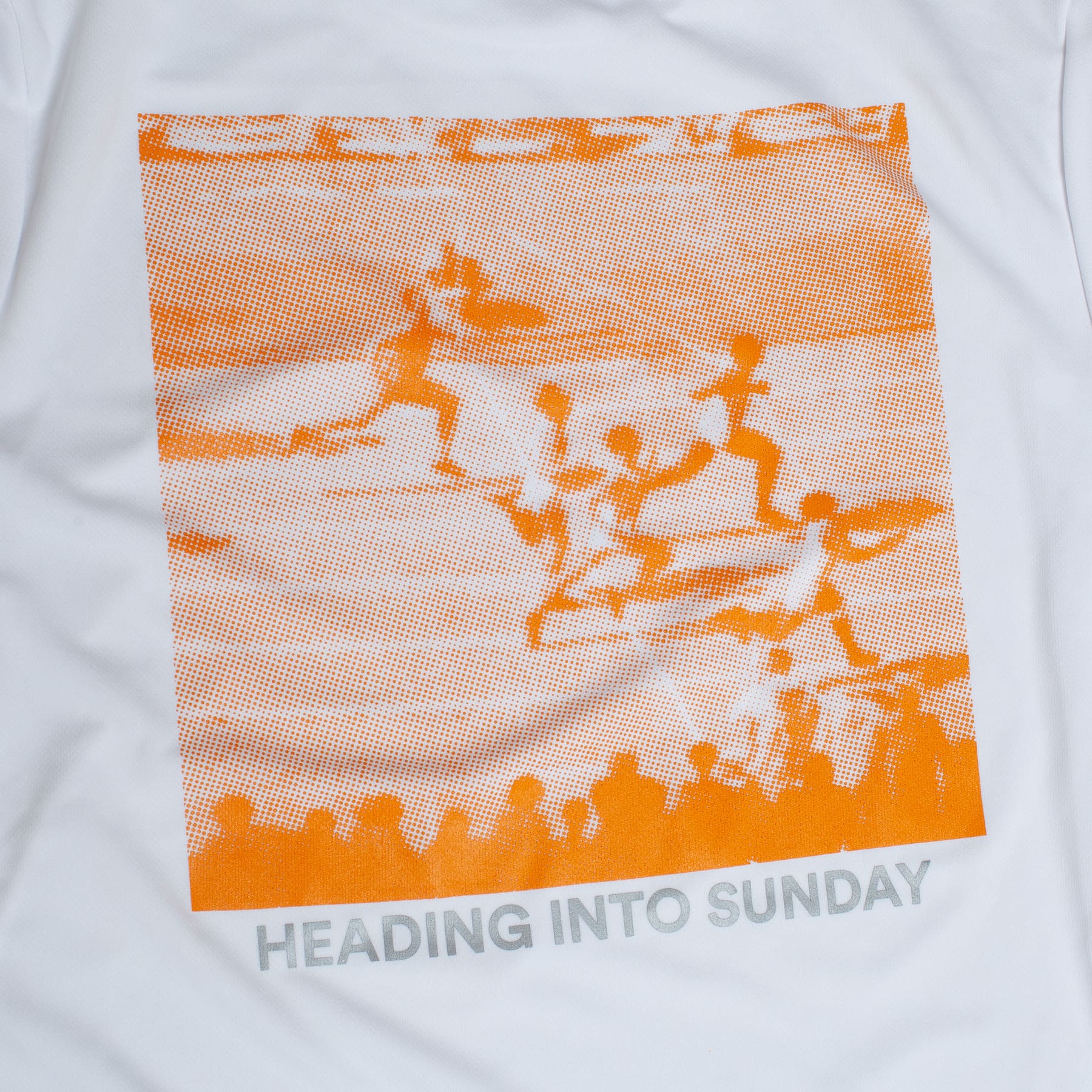 Heading Into Sunday - Wednesday Performance T-Shirt - Back Detail