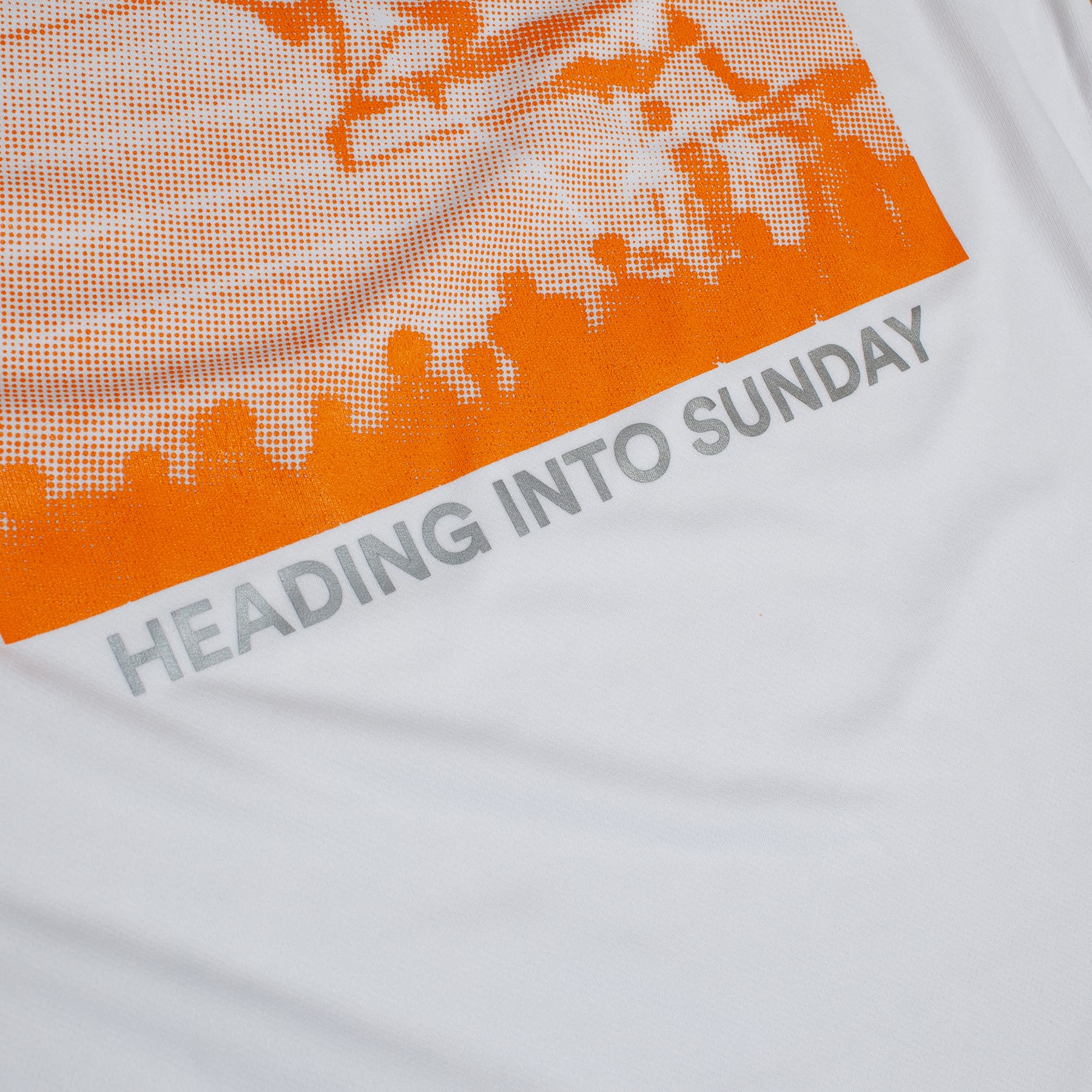 Heading Into Sunday - Wednesday Performance T-Shirt - Back Detail 3M