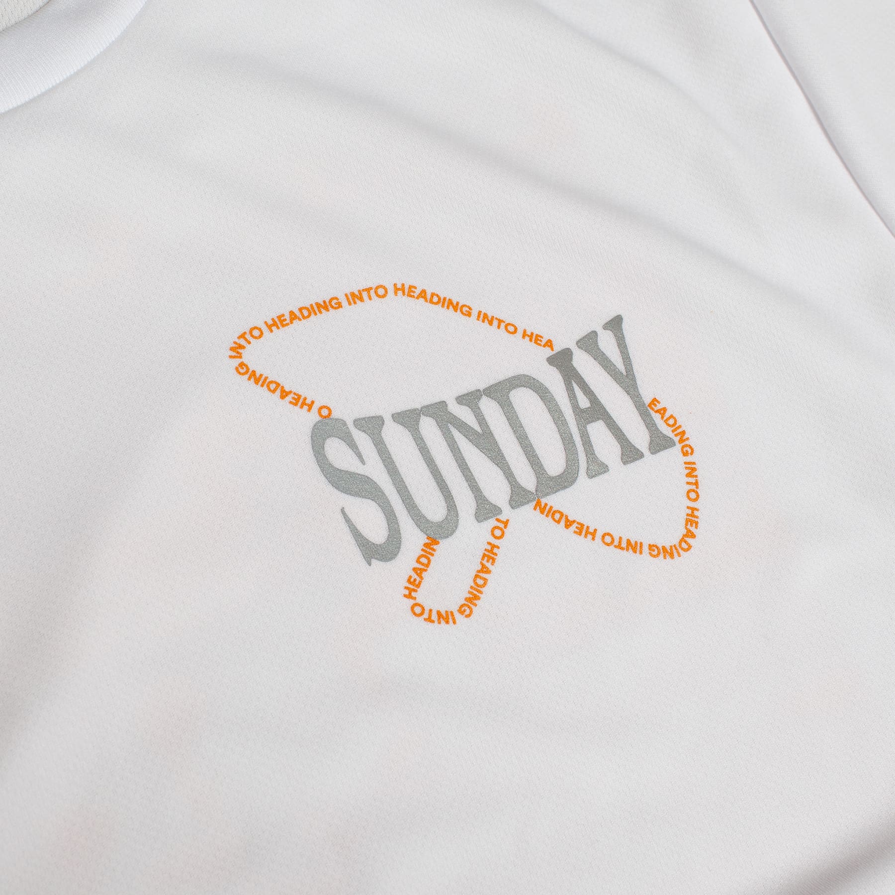 Heading Into Sunday - Wednesday Performance T-Shirt - Front Detail 3M