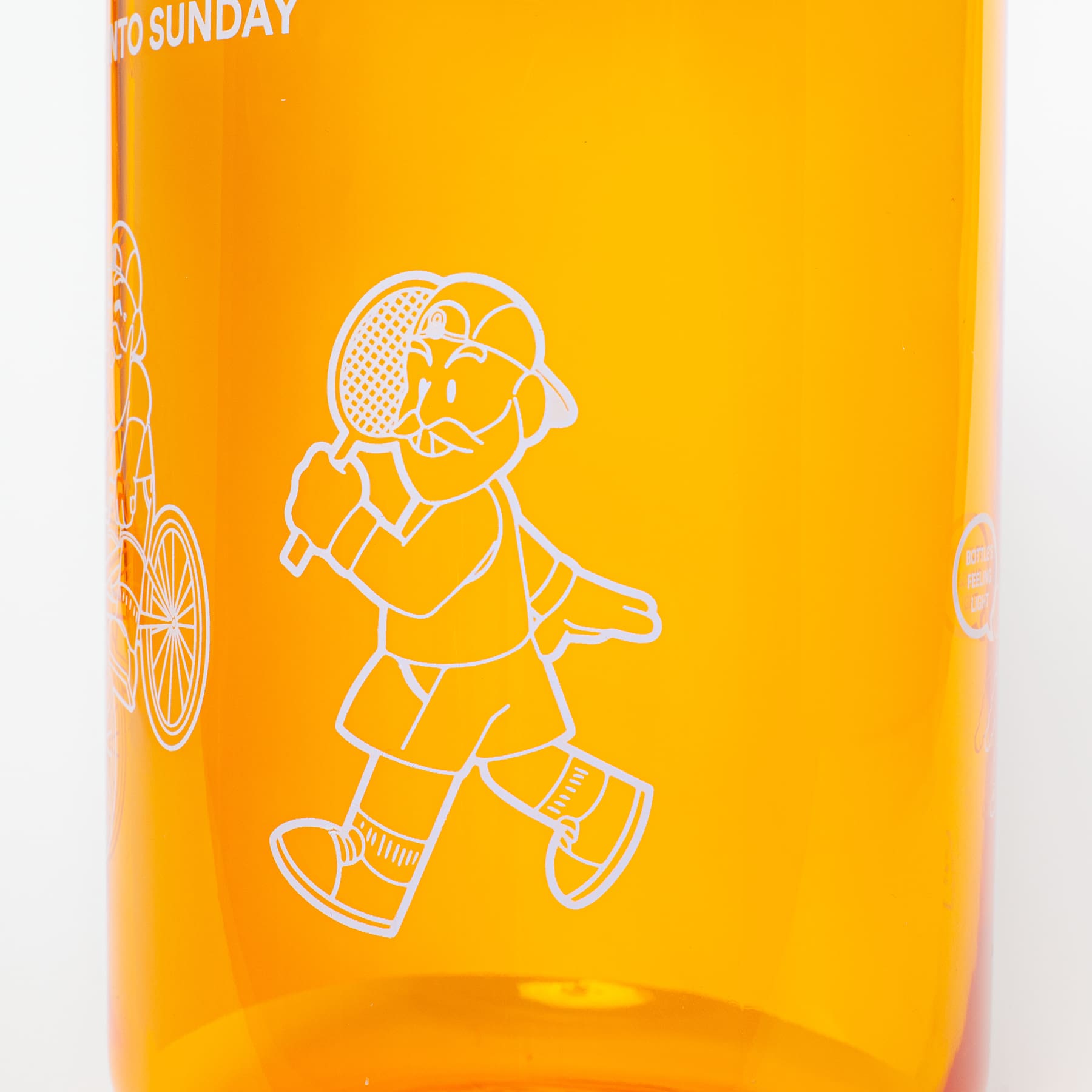 Heading Into Sunday 32oz Wide Mouth Sustain Nalgene Water Bottle Close Up