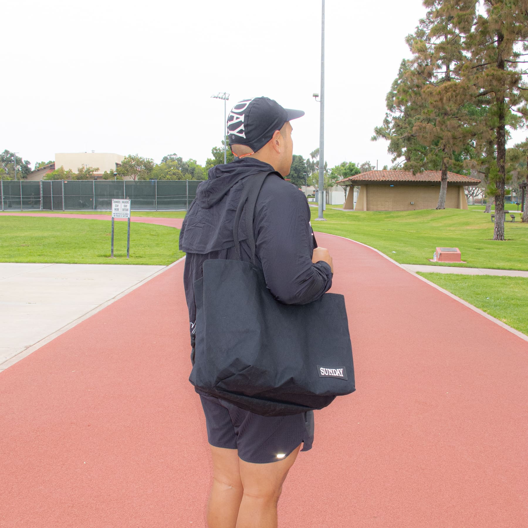 Heading Into Sunday Black Multi-Sport Tote Bag