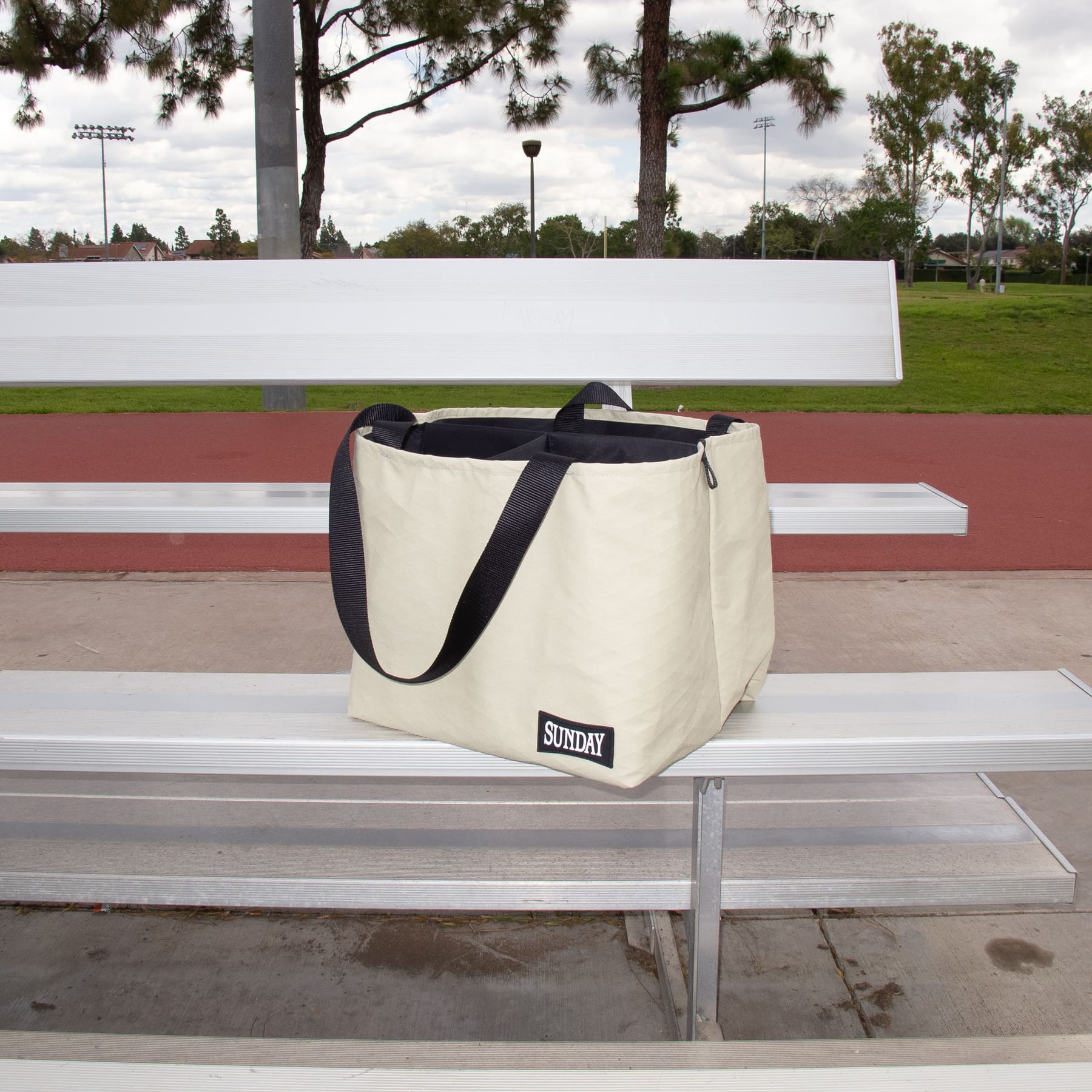 Heading Into Sunday Cream Multi-Sport Tote Bag